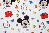 Disney Mickey Mouse Thumbs Up Fabric printed in Korea by the Half Yard